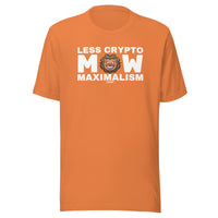 Load image into Gallery viewer, Less Crypto Mow Maximalism Bitcoin T-Shirt-fomo21
