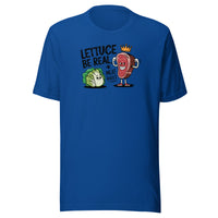 Load image into Gallery viewer, Lettuce Be Real Meat Rules Carnivore T-Shirt-fomo21
