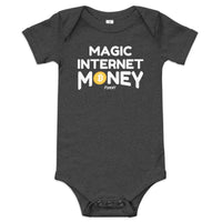 Load image into Gallery viewer, Magic Internet Money Bitcoin Infant One Piece-fomo21
