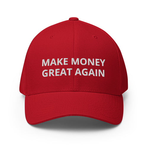 Make Money Great Again Bitcoin Flexfit Hat-fomo21