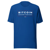 Load image into Gallery viewer, Make Money Sound Again Bitcoin T-Shirt-T-Shirt-fomo21
