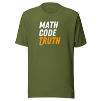 Load image into Gallery viewer, Math Code Truth Bitcoin T-Shirt-T-Shirt-fomo21
