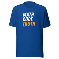 Load image into Gallery viewer, Math Code Truth Bitcoin T-Shirt-T-Shirt-fomo21
