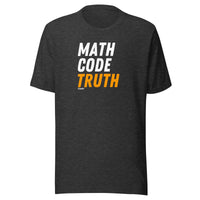 Load image into Gallery viewer, Math Code Truth Bitcoin T-Shirt-T-Shirt-fomo21
