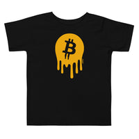 Load image into Gallery viewer, Melt Your Face Bitcoin Toddler T-Shirt-Toddler T-Shirt-fomo21

