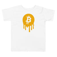 Load image into Gallery viewer, Melt Your Face Bitcoin Toddler T-Shirt-Toddler T-Shirt-fomo21
