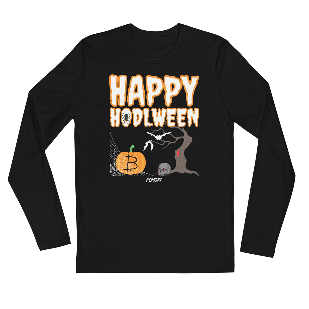 Happy HODLween Bitcoin Long Sleeved Shirt - fomo21