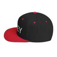 Load image into Gallery viewer, Money With Bitcoin B Snapback Hat-Snapback Hat-fomo21
