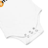 Load image into Gallery viewer, My Dad Saves For My Future In Bitcoin (Piggy Bank) Infant One Piece-Infant One Piece-fomo21
