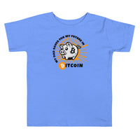 Load image into Gallery viewer, My Dad Saves For My Future In Bitcoin (Piggy Bank) Toddler T-Shirt-fomo21
