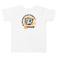 Load image into Gallery viewer, My Dad Saves For My Future In Bitcoin (Piggy Bank) Toddler T-Shirt-fomo21
