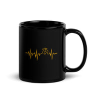Load image into Gallery viewer, My Heart Beats Bitcoin Coffee Mug-fomo21
