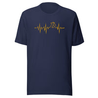 Load image into Gallery viewer, My Heart Beats Bitcoin T-Shirt-fomo21
