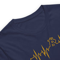 Load image into Gallery viewer, My Heart Beats Bitcoin T-Shirt-fomo21
