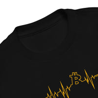 Load image into Gallery viewer, My Heart Beats Bitcoin Toddler T-Shirt-fomo21
