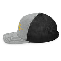 Load image into Gallery viewer, My Heart Beats Bitcoin Trucker Hat-fomo21

