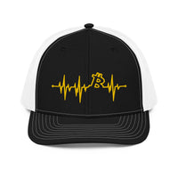 Load image into Gallery viewer, My Heart Beats Bitcoin Trucker Hat-fomo21
