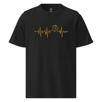 Load image into Gallery viewer, My Heart Beats Bitcoin Under Armour Athletic T-Shirt-Athletic T-Shirt-fomo21
