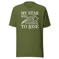 Load image into Gallery viewer, My Star Will Continue To Rise Bitcoin T-Shirt-fomo21

