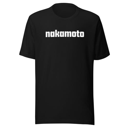 Nakamoto Cipher Code Bitcoin T-Shirt-fomo21