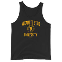 Load image into Gallery viewer, Nakamoto State University Bitcoin Men's Tank Top-fomo21
