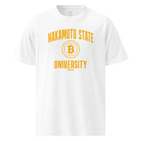 Load image into Gallery viewer, Nakamoto State University Bitcoin Under Armour Athletic T-Shirt-fomo21
