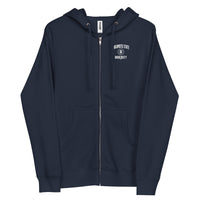 Load image into Gallery viewer, Nakamoto State University Bitcoin Zip-up Hoodie Sweatshirt-fomo21
