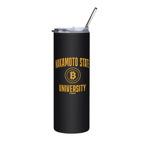 Nakamoto State University Stainless Steel Tumbler-fomo21