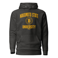 Load image into Gallery viewer, Nakamoto State University (Yellow) Bitcoin Hoodie Sweatshirt-fomo21
