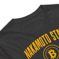 Load image into Gallery viewer, Nakamoto State University (Yellow) Bitcoin T-Shirt-fomo21
