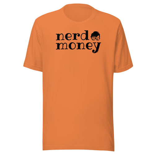 Nerd Money Bitcoin T-Shirt-fomo21