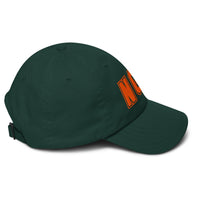 Load image into Gallery viewer, NGU (Orange Embroidery) Bitcoin Dad Hat-Dad Hat-fomo21
