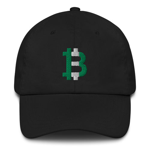Nigerian Flag Bitcoin B Dad Hat-fomo21
