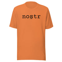 Load image into Gallery viewer, Nostr (Black) Bitcoin T-Shirt-fomo21
