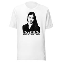 Load image into Gallery viewer, Nothing Stops This Train Lyn Alden Bitcoin T-Shirt-T-Shirt-fomo21
