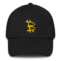 Load image into Gallery viewer, Old MacDonald (Yellow Embroidery) Bitcoin Dad Hat-fomo21
