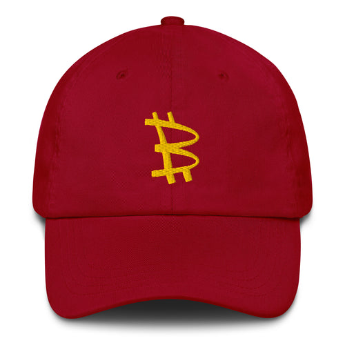 Old MacDonald (Yellow Embroidery) Bitcoin Dad Hat-fomo21