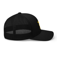 Load image into Gallery viewer, Old MacDonald (Yellow Embroidery) Bitcoin Trucker Hat-fomo21
