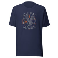 Load image into Gallery viewer, One Day at a Time Eagle T-Shirt-fomo21
