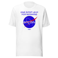 Load image into Gallery viewer, One Giant Leap For Mankind Bitcoin T-Shirt-fomo21
