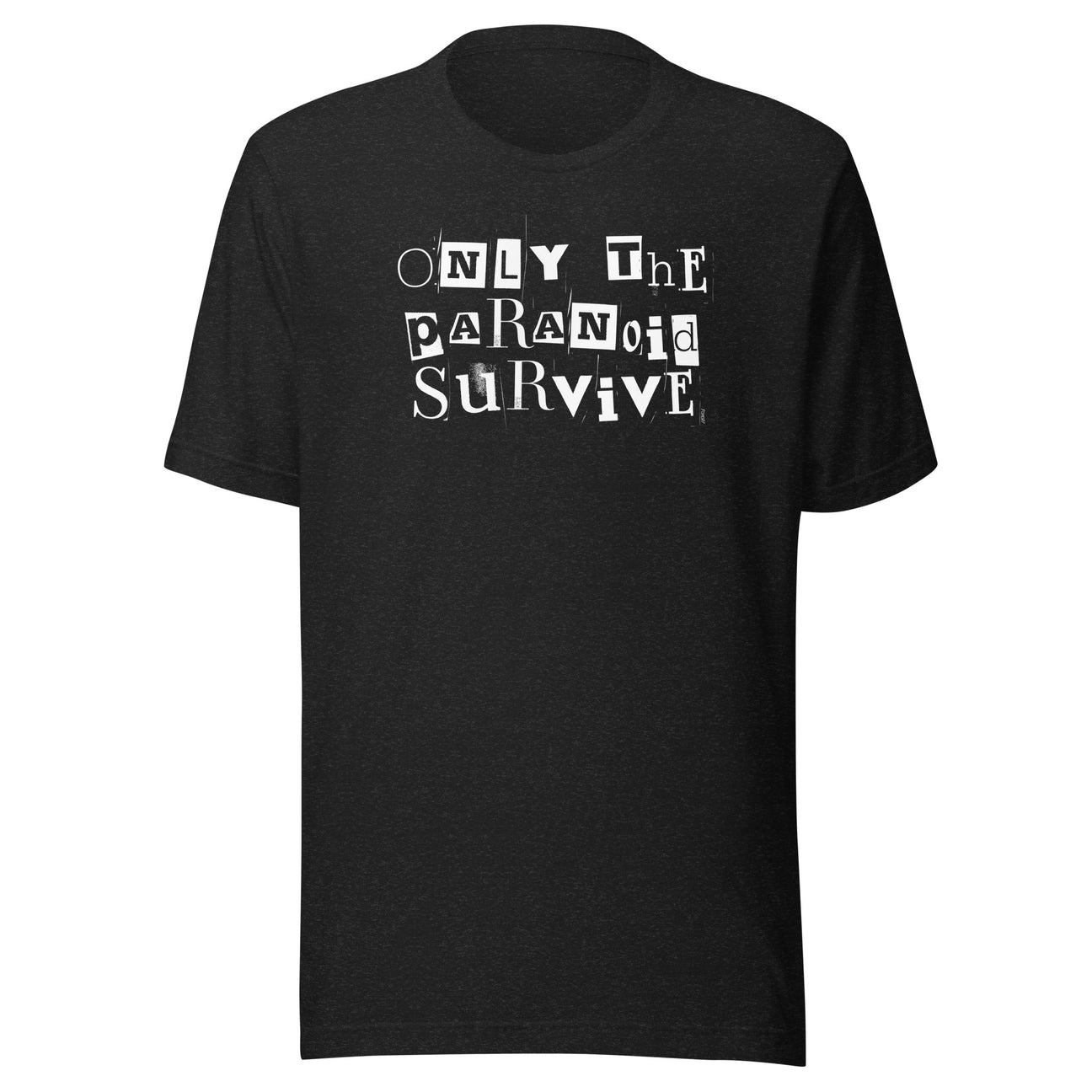 Only The Paranoid Survive Bitcoin T-Shirt from FOMO21