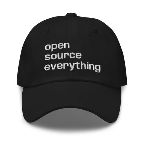 Open Source Everything Dad Hat-fomo21