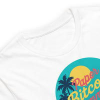 Load image into Gallery viewer, Paper Bitcoin Summer T-Shirt-fomo21
