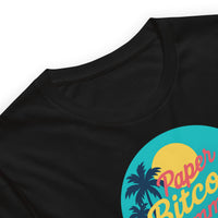 Load image into Gallery viewer, Paper Bitcoin Summer T-Shirt-fomo21
