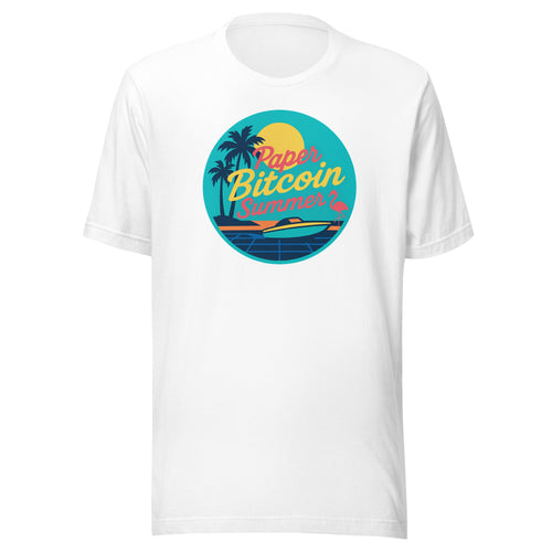 Paper Bitcoin Summer T-Shirt-fomo21