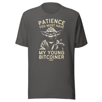 Load image into Gallery viewer, Patience You Must Have Bitcoin T-Shirt-fomo21
