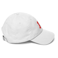 Load image into Gallery viewer, Peruvian Flag Bitcoin B Dad Hat-fomo21
