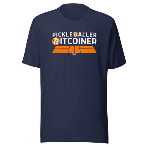 Pickleballer Bitcoiner Bitcoin T-Shirt-fomo21