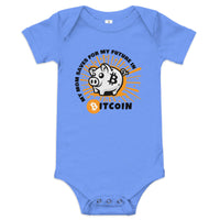 Load image into Gallery viewer, Piggy Bank (Mom) Bitcoin Infant One Piece-fomo21
