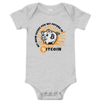 Load image into Gallery viewer, Piggy Bank (Mom) Bitcoin Infant One Piece-fomo21
